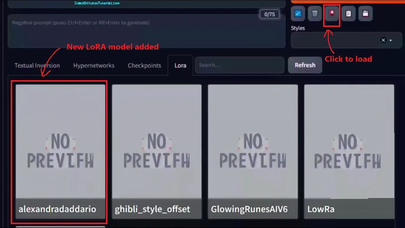 Loading multiple LoRA models