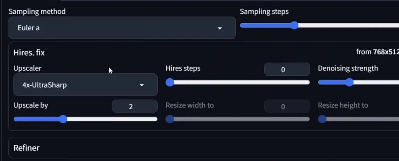 OpenDalle Settings