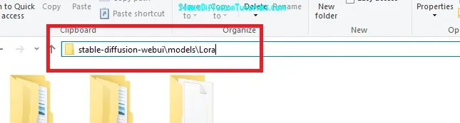 Store your LoRA models