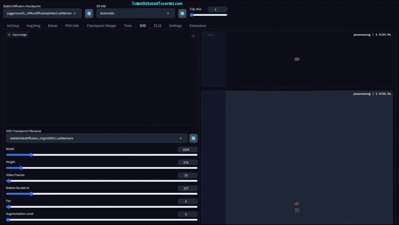 select image dimensions