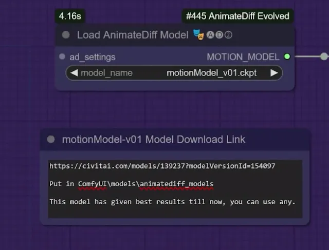 load animatediff model