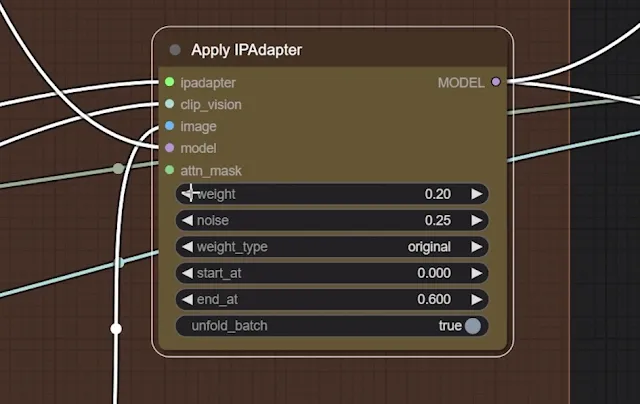 set IP adapter settings