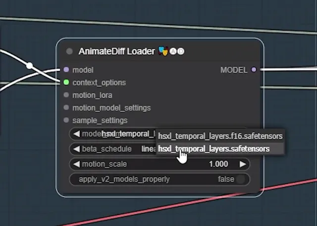 Add AnimateDiff model