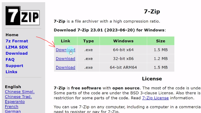 download zip extraction software