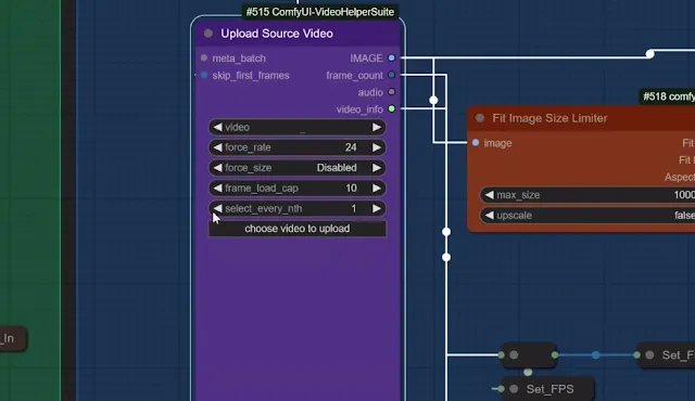 Upload reference video