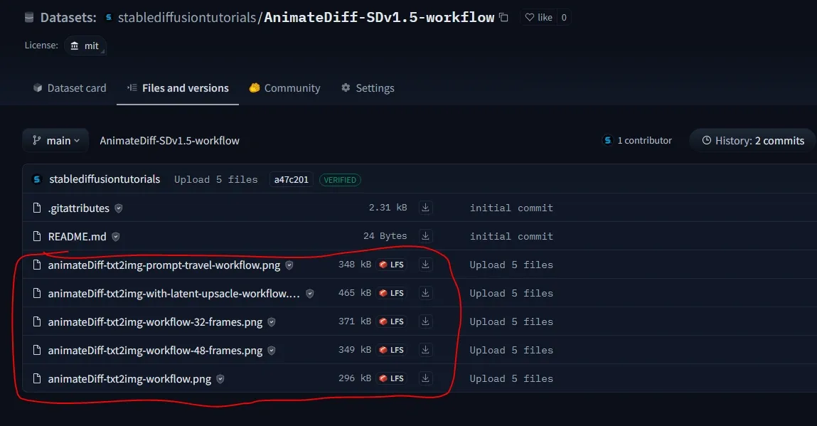 download animatediff workflow