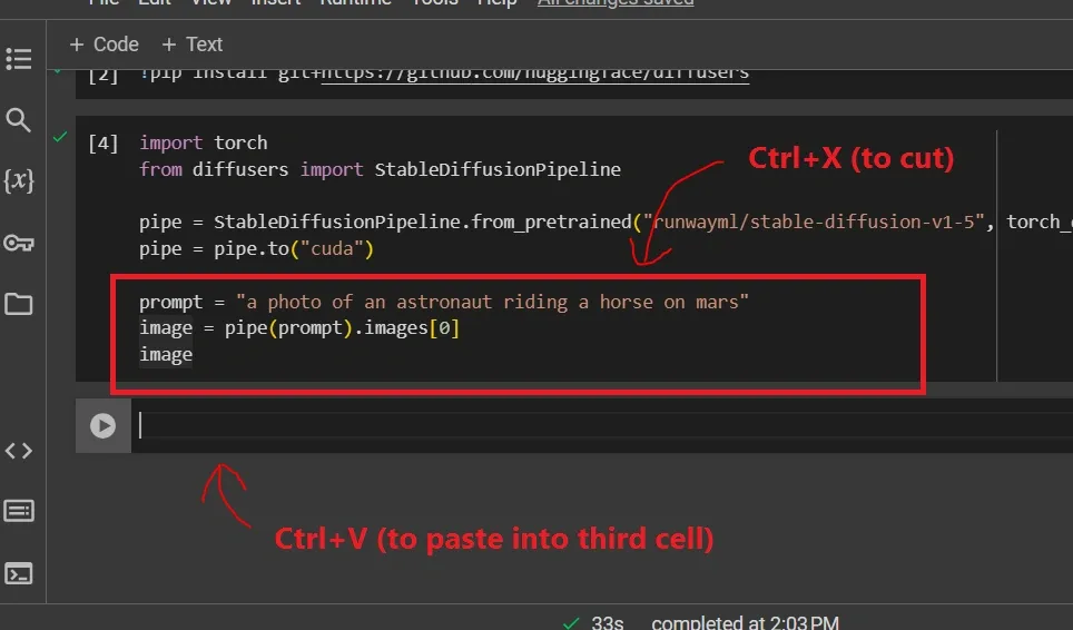 Code modifying for prompting