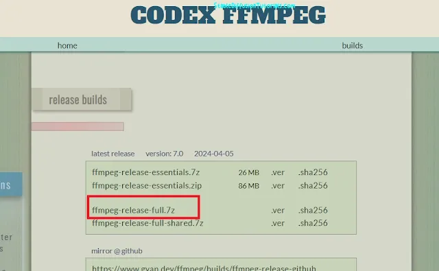 ffmpeg release full