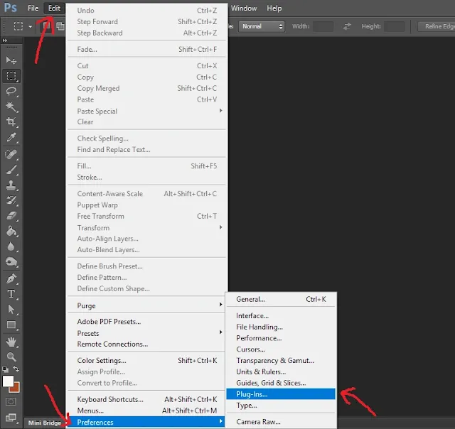 photoshop preferences