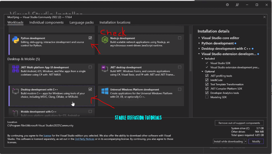 face swapping using roop extension installation