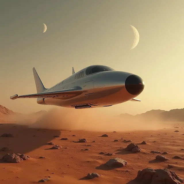 Sci-Fi generation using Flux