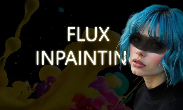 How to do inpainting using flux model