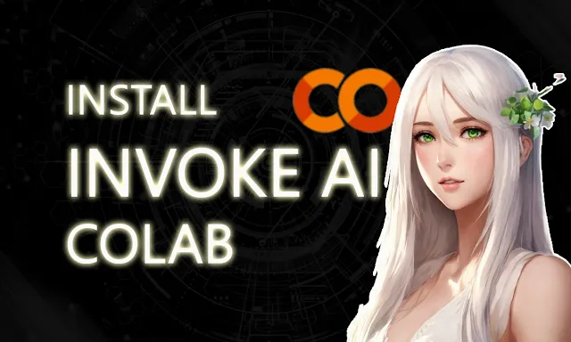 install invoke ai webui on google colab