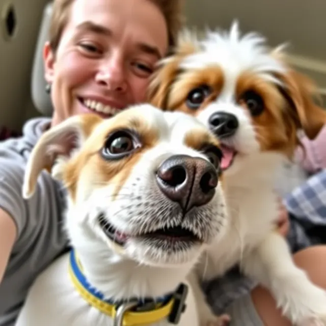 pet selfie photography