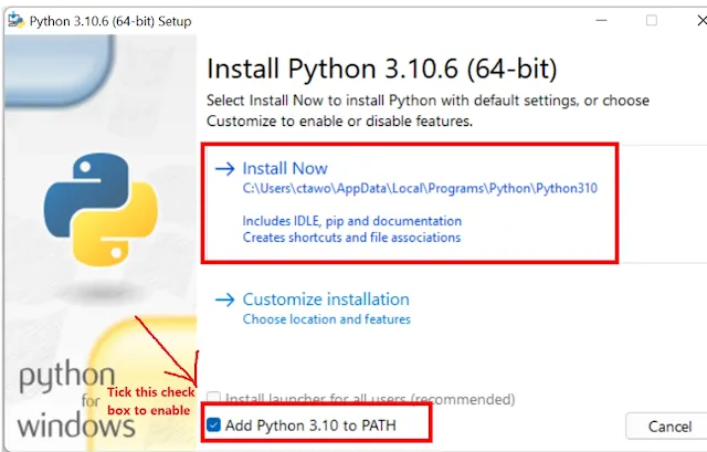 Add path to environment variable