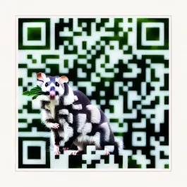 QR Code art generated using stable Diffusion