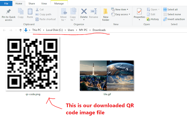 qr-code generated