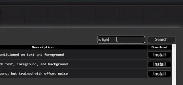 search ic light models