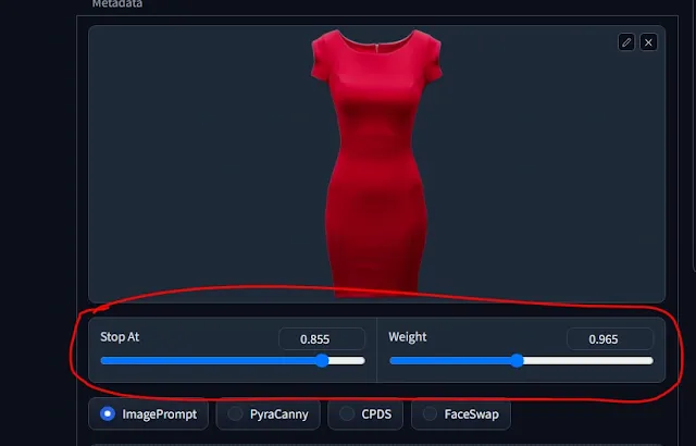 Set values