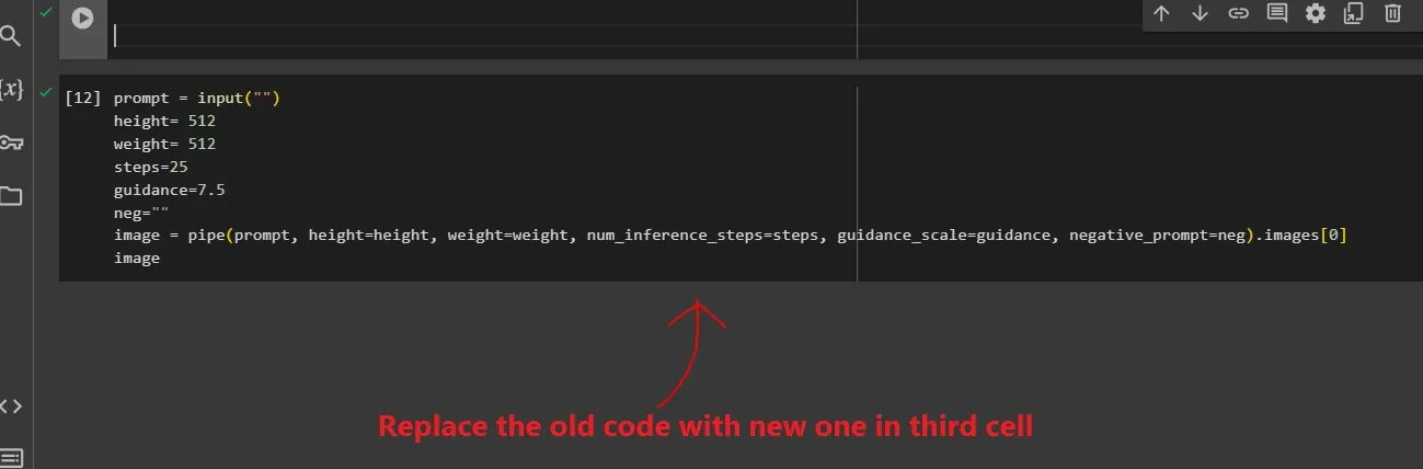 setting parameters