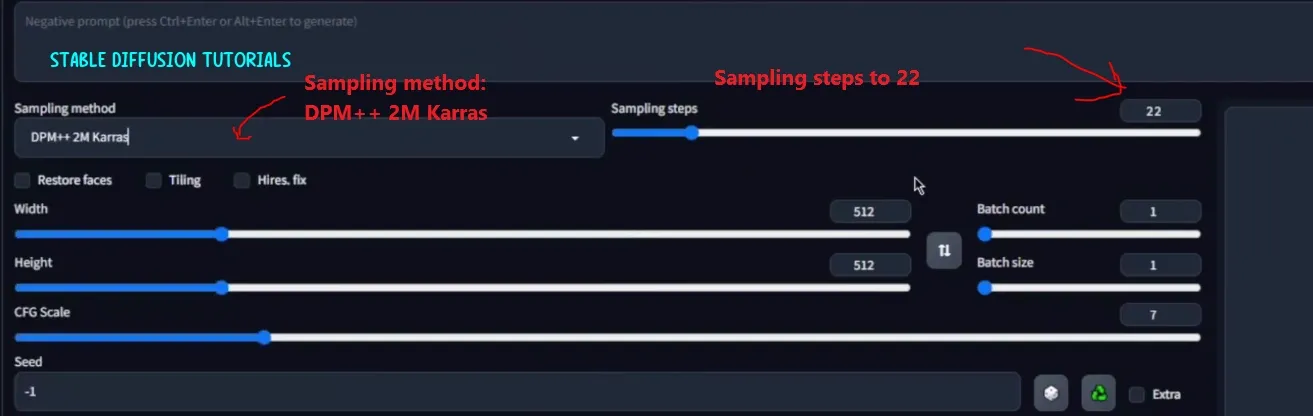 set sampling methods and sample rate