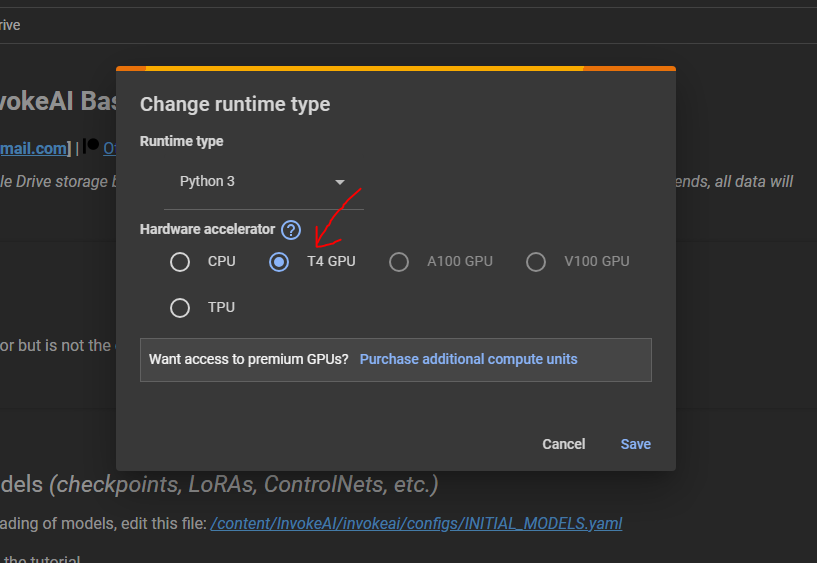 Run Stable Diffusion on Google Colab