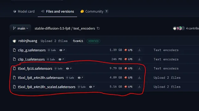 download text encoders